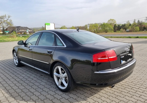 Audi A8 cena 36999 przebieg: 360000, rok produkcji 2009 z Brzesko małe 92